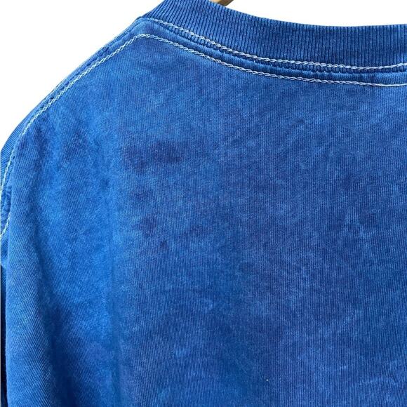 ICE CUBE CAR Blue Distressed Crew Neck Short Sleeve Licensed T-Shirt Size Large - Picture 5 of 7